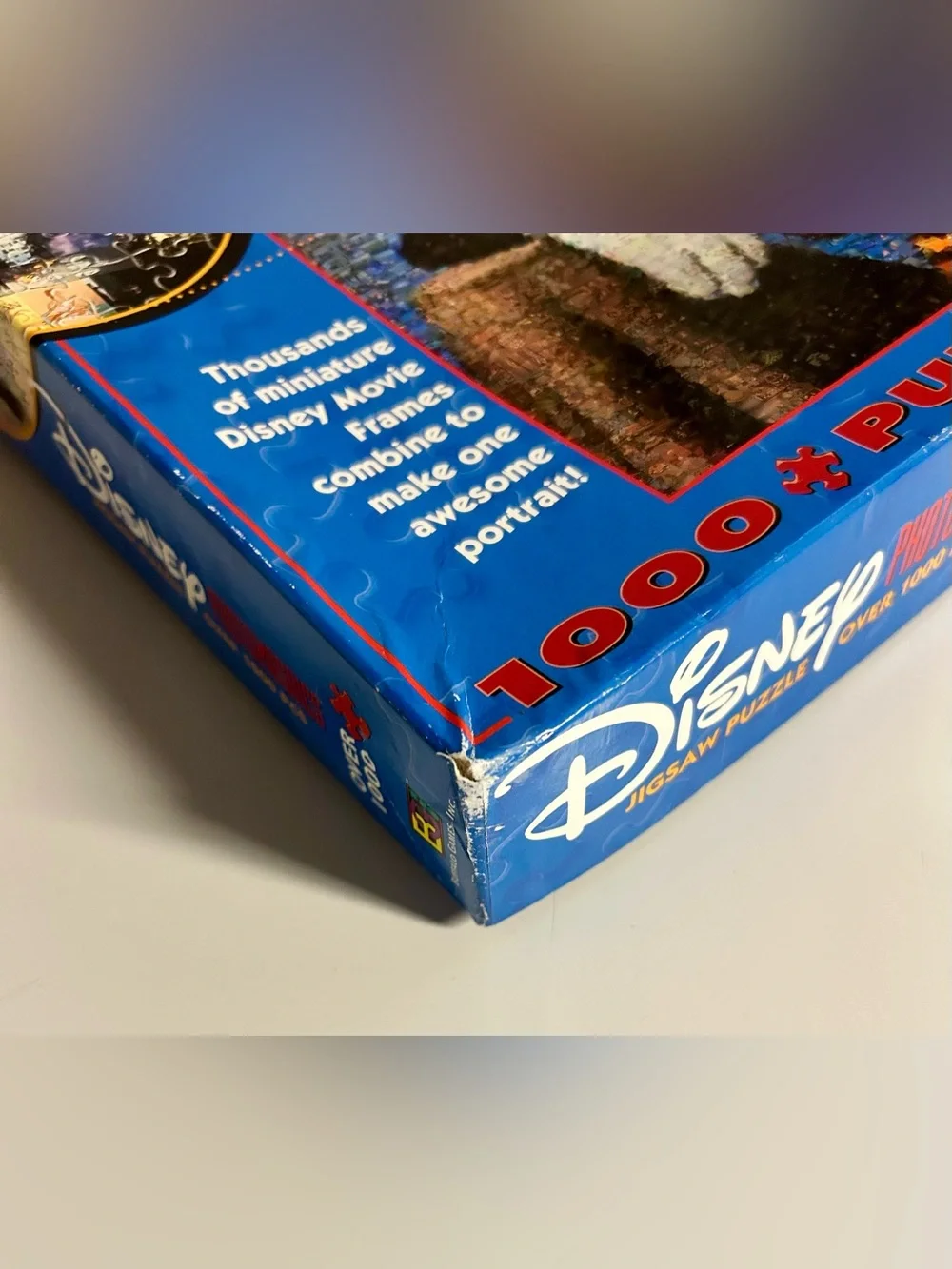 Disney Photomosaic Jigsaw Puzzle - Mickey Mouse, 1000 Pieces Buffalo Games- Used